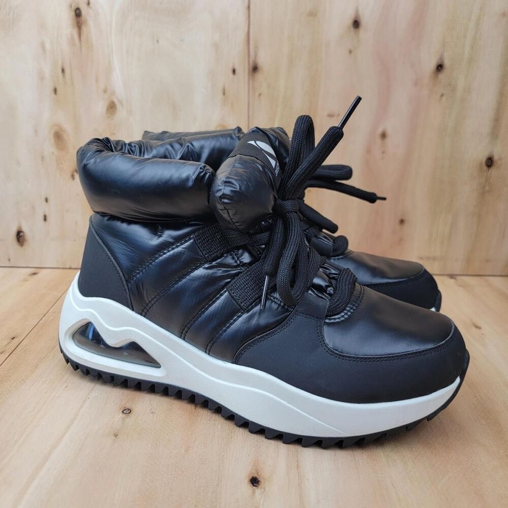 Skechers Women's Black and White Boots